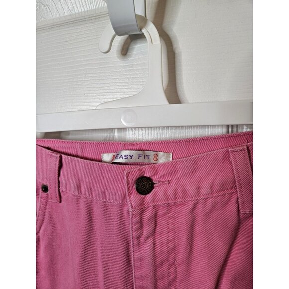 Vintage 90s  Bill Blass High Rise Womens Jeans Stretch Pink Size 12x30 - Picture 4 of 8